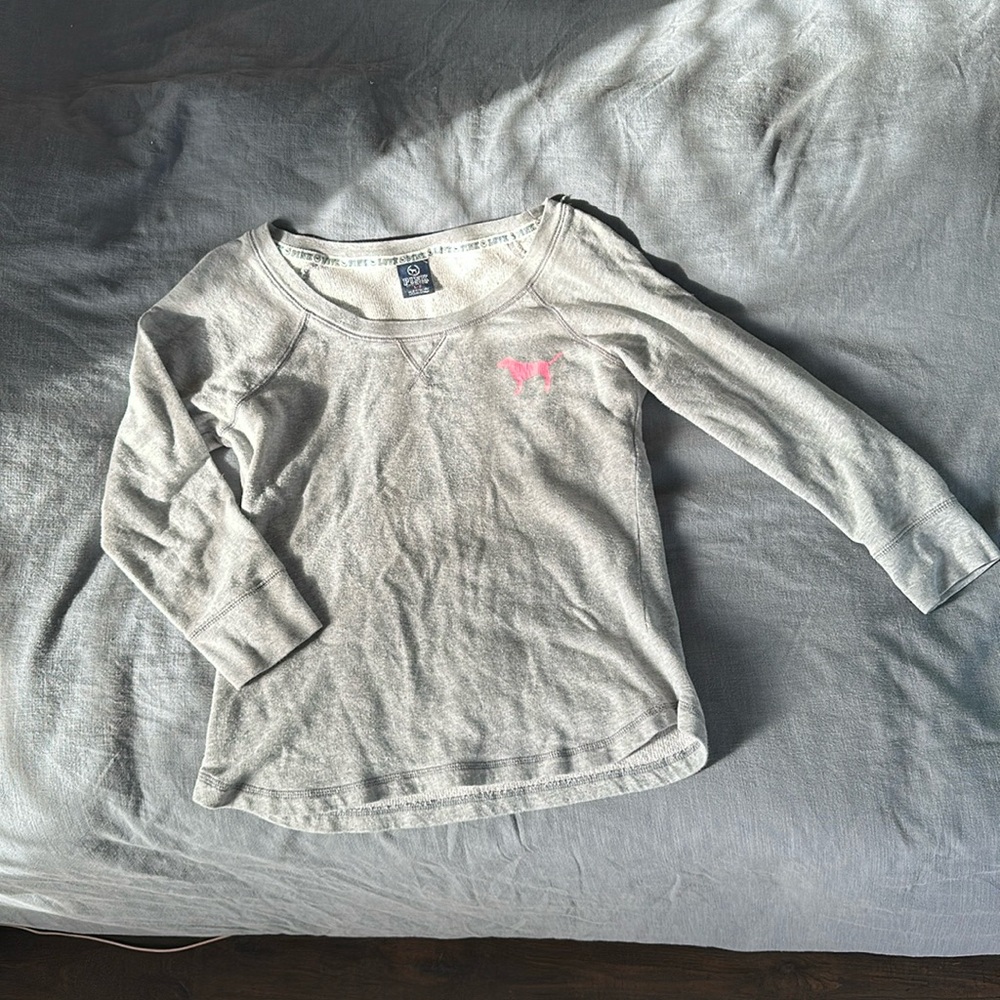 Pink Victoria Secret Sweatshirt